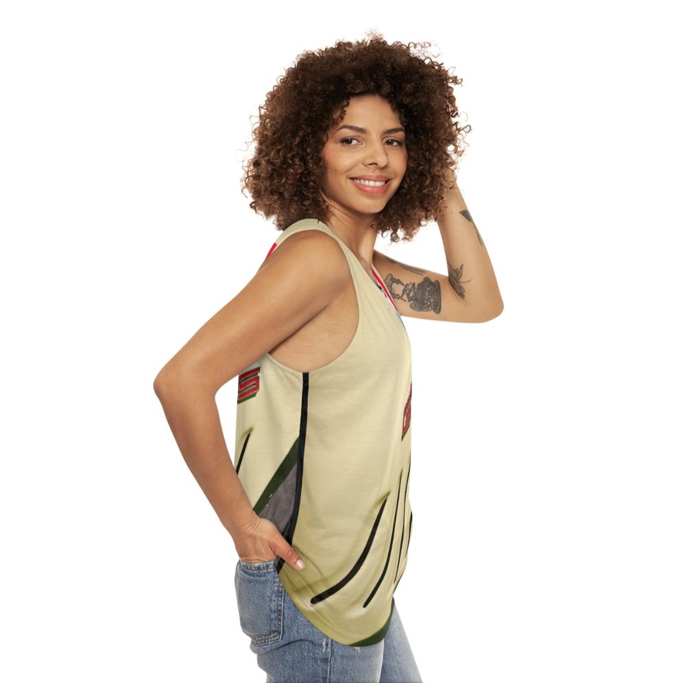 Holden Monaro GTS Scuderia Veloce Unisex Tank Top - women side