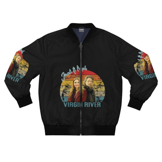 Sunset Bomber Jacket with Virgin River Inspired Design