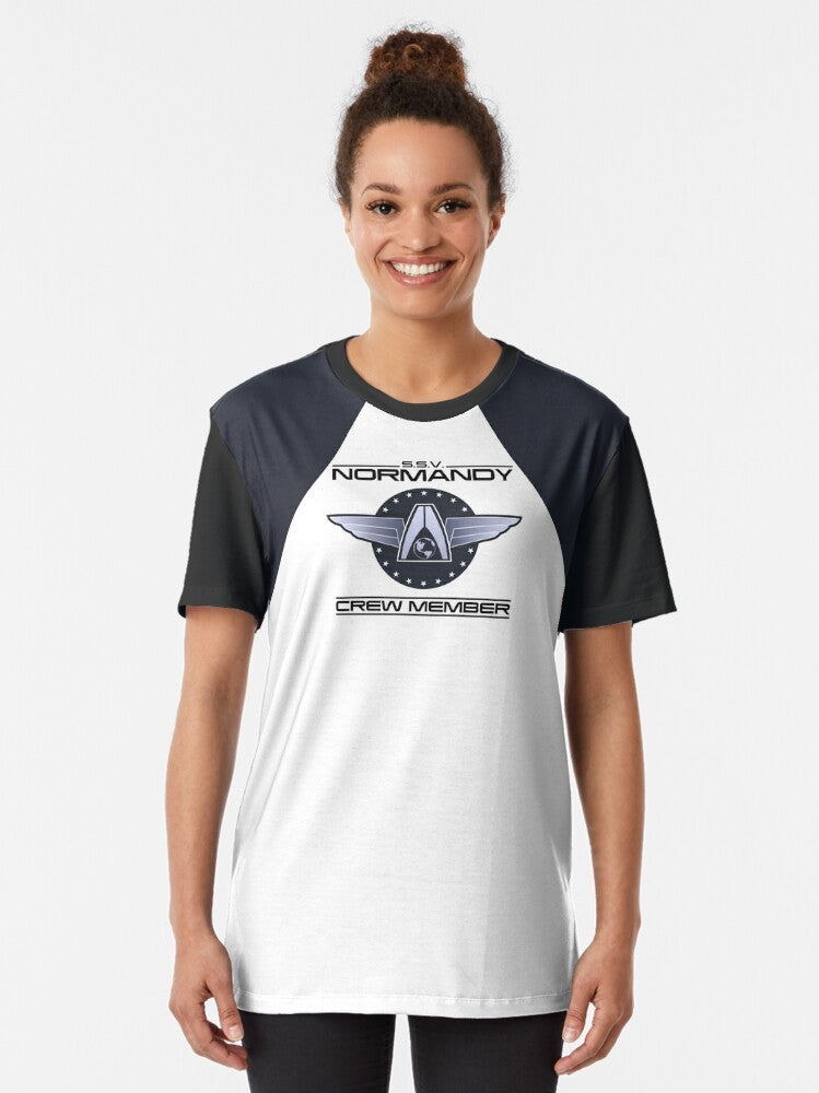 Mass Effect SSV Normandy Crew Member Graphic T-Shirt - Women