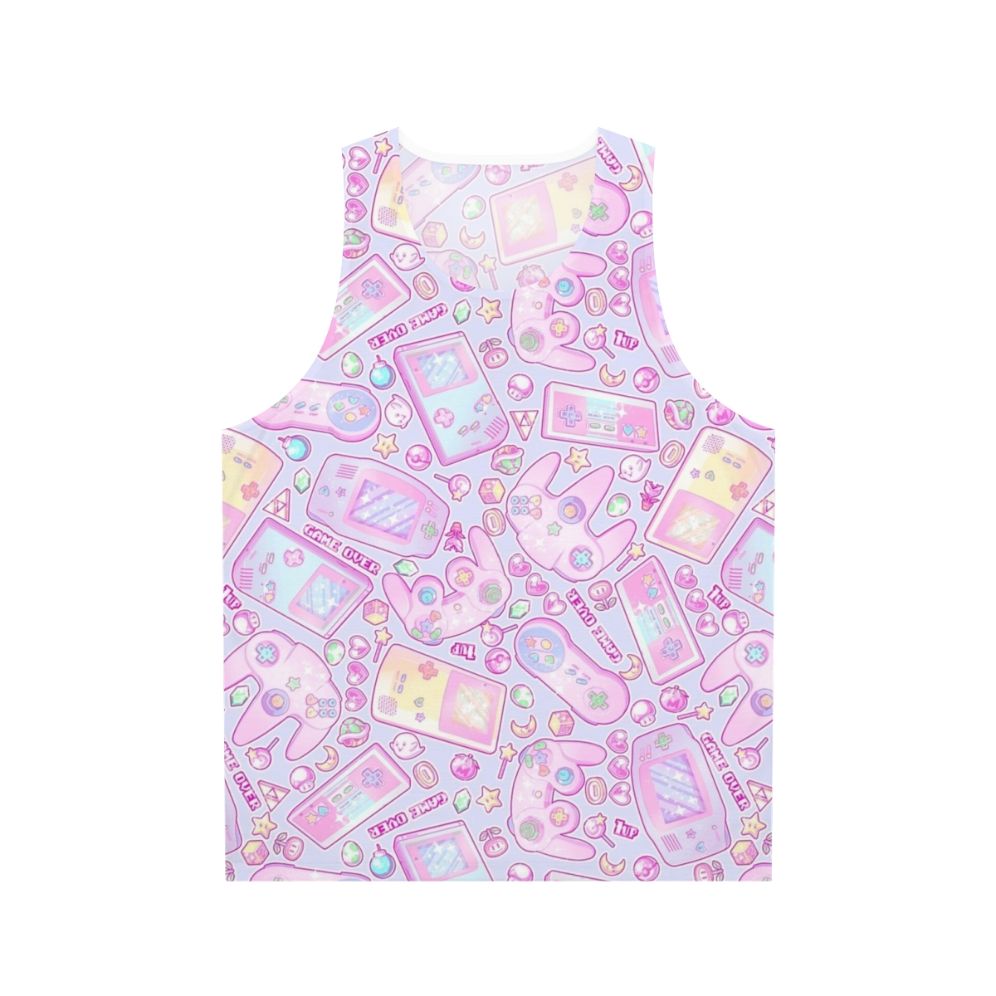 Retro nintendo gaming pastel aesthetic tank top