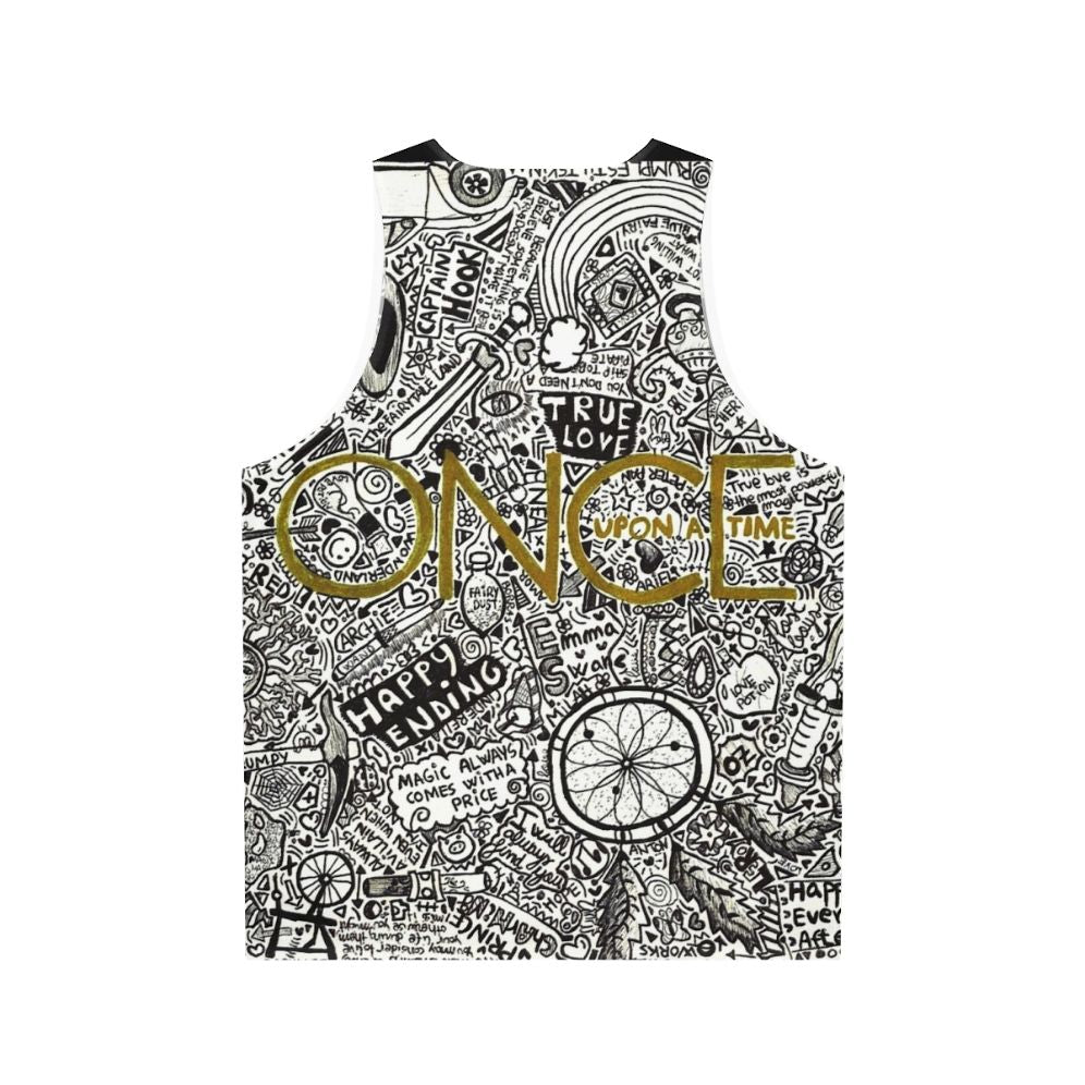 Once Upon a Time Unisex Fairytale Themed Tank Top - Back