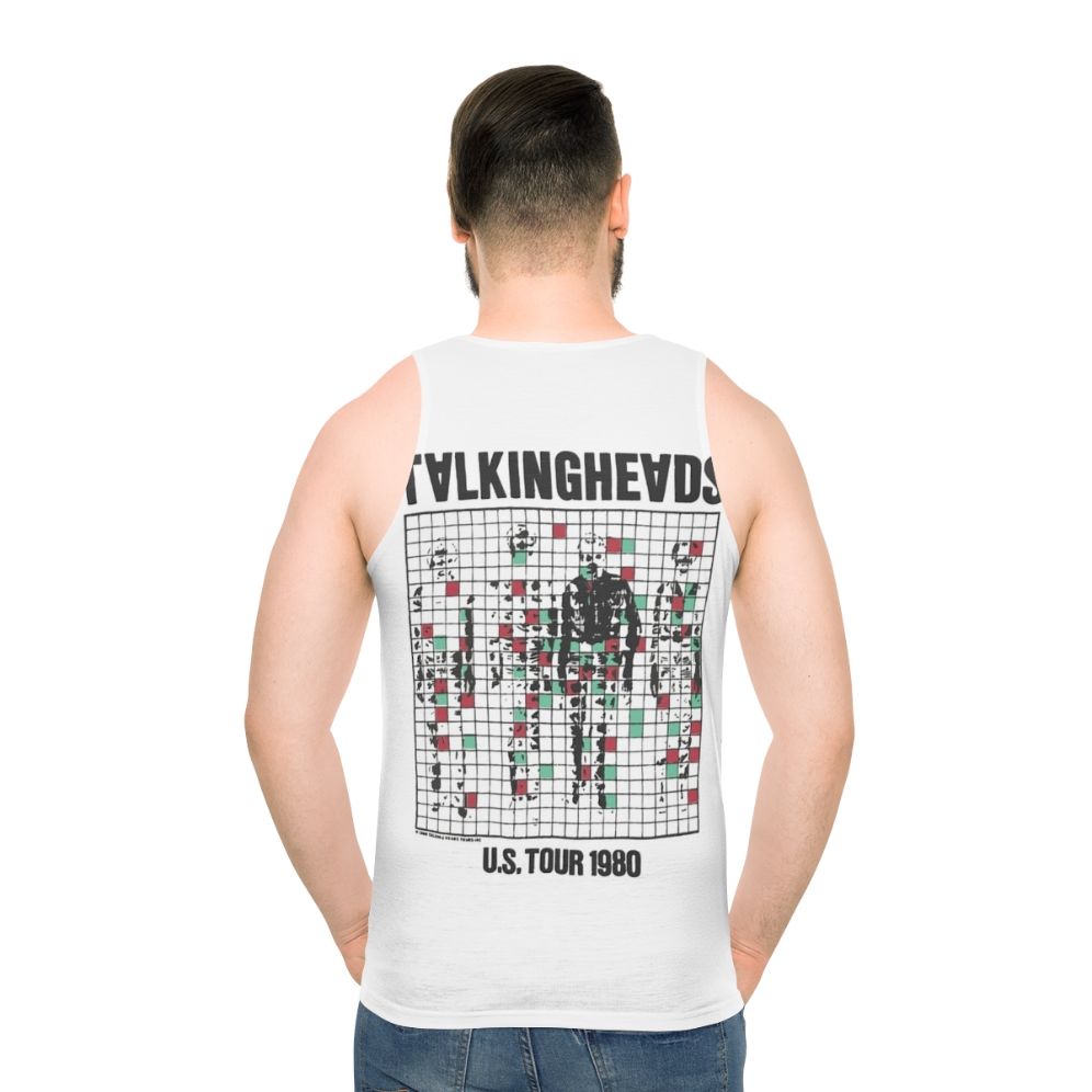 Talking Heads Inspired Unisex Tank Top - men back