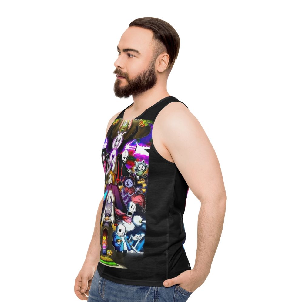 Undertale Unisex Tank Top - men side