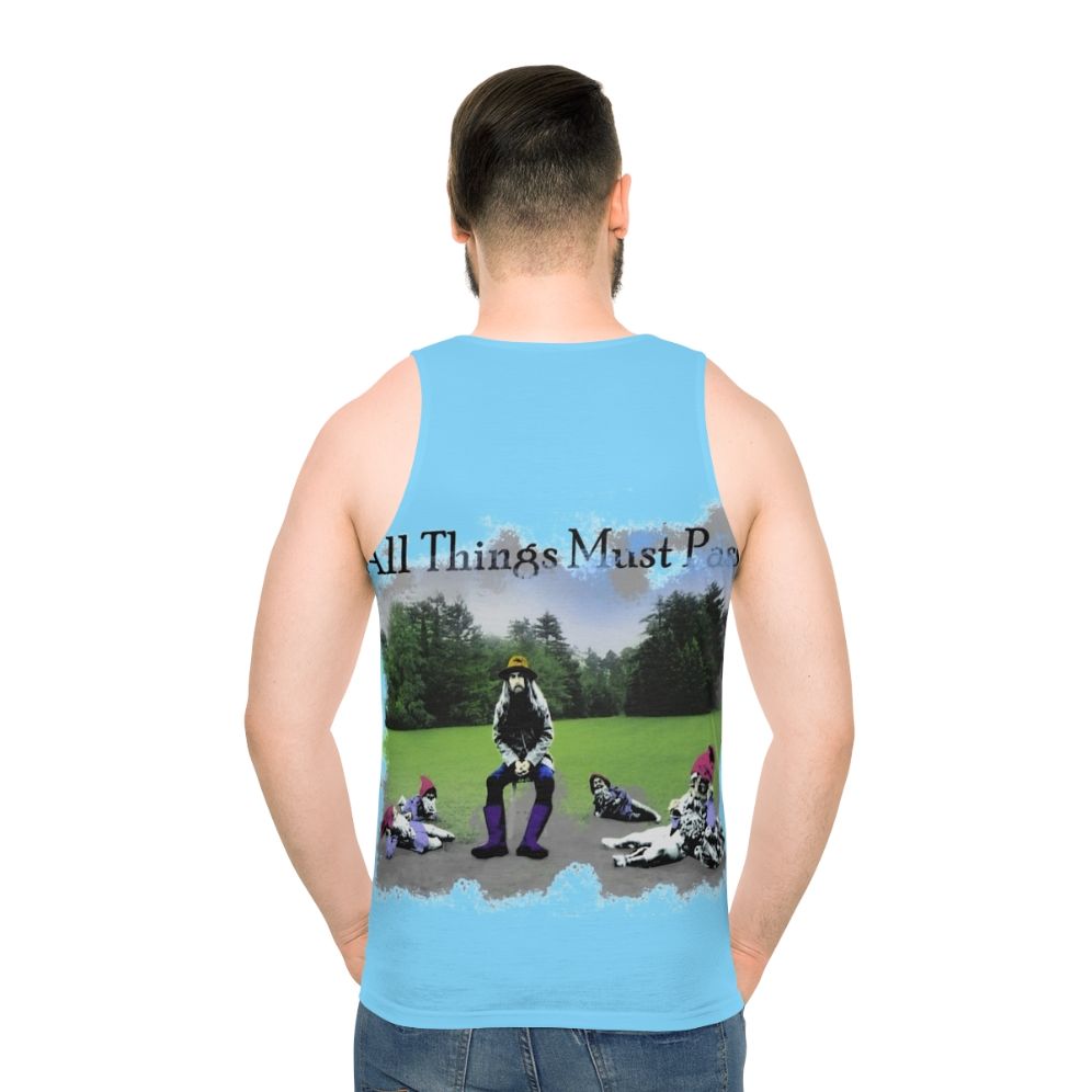 George Harrison "All Things Must Pass" Unisex Tank Top - men back