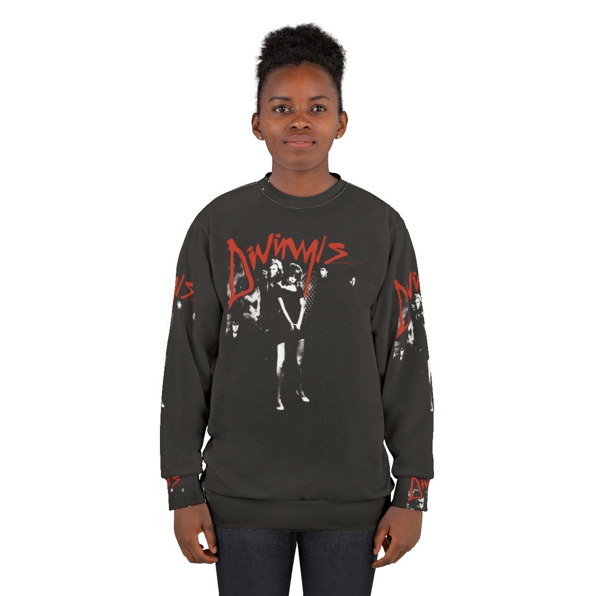 Australian Punk Rock Band Sweatshirt with Divinyls Music - women