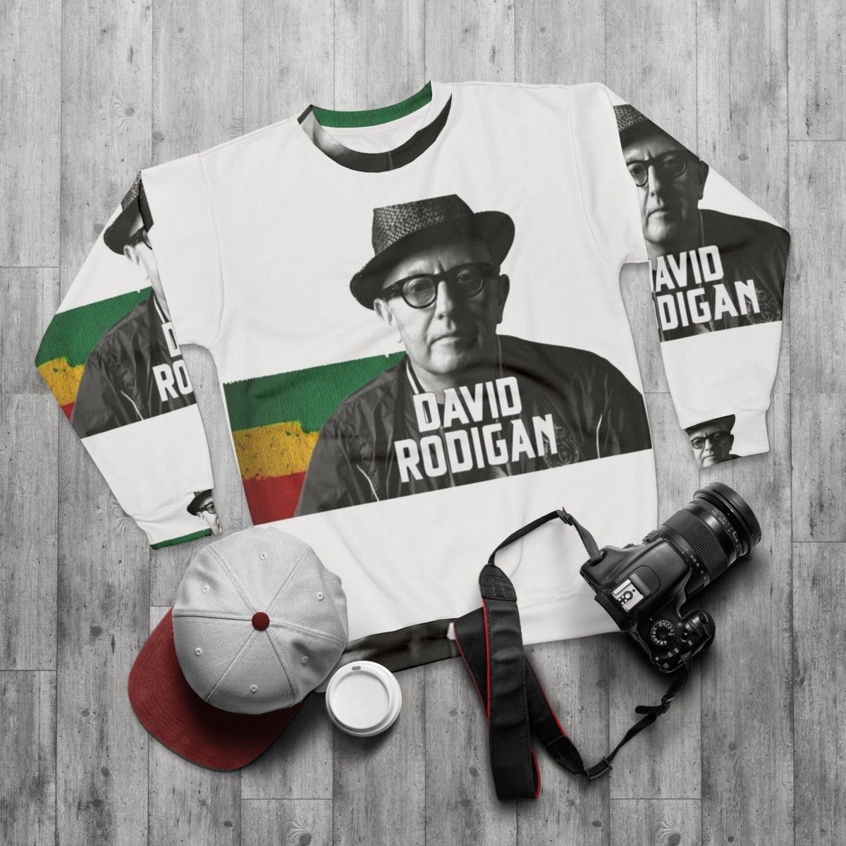 David Rodigan Reggae Sweatshirt - flat lay