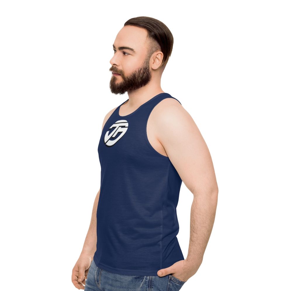 Vert Wheeler Cosplay Unisex Tank Top - men side