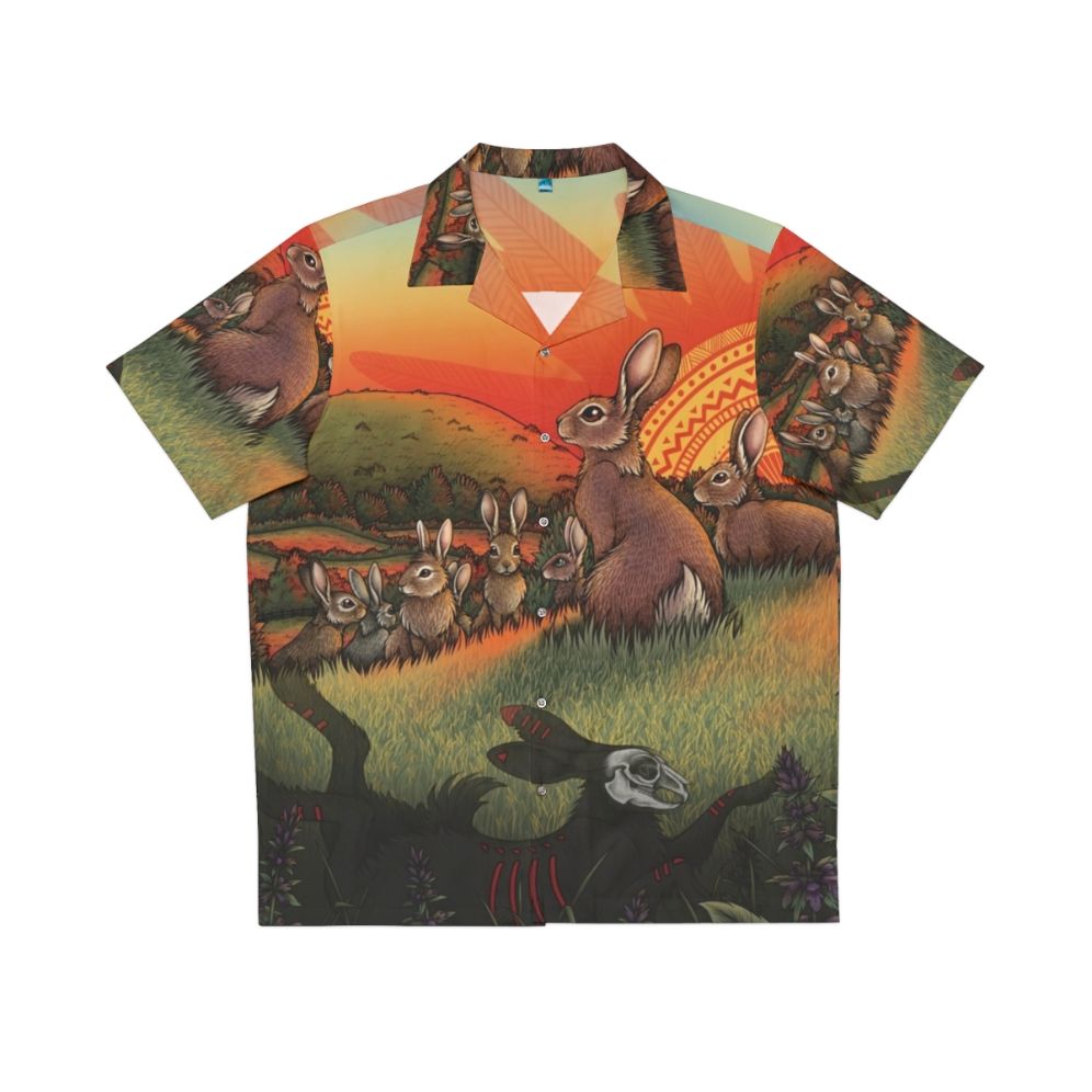 Watership Down Themed Hawaiian Shirt