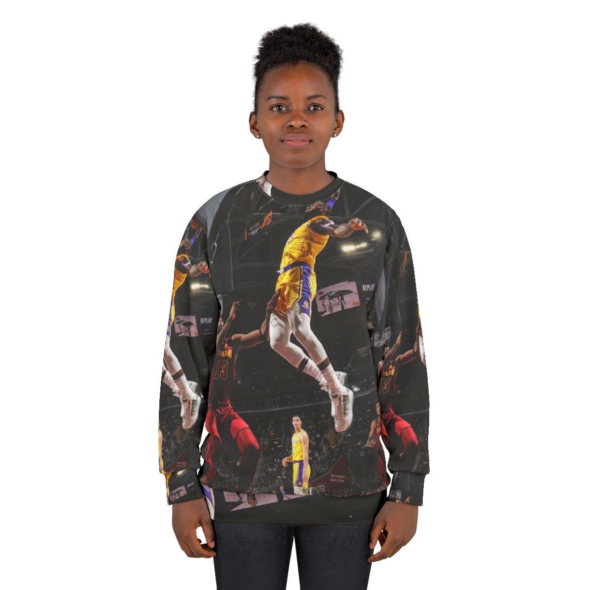 Dunk James High Basketball Sweatshirt - women