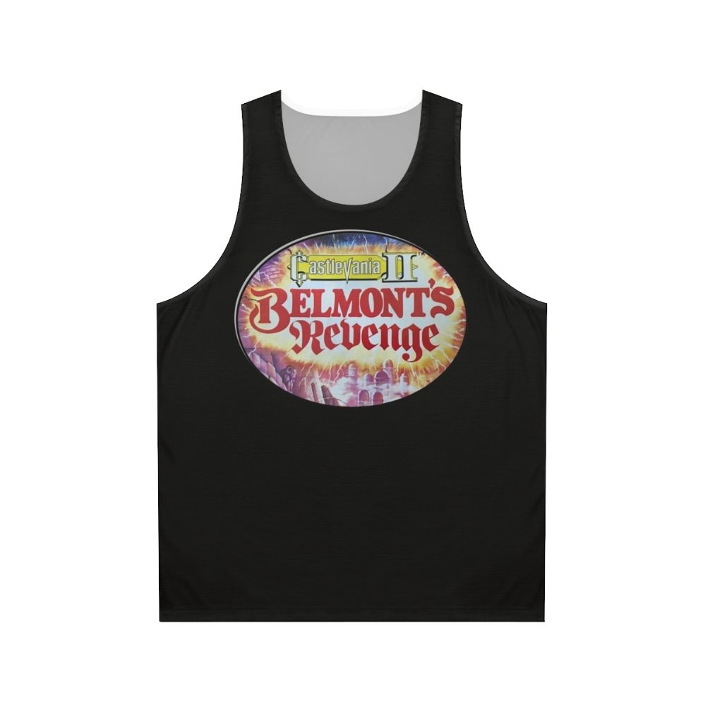 Castlevania retro gaming unisex tank top