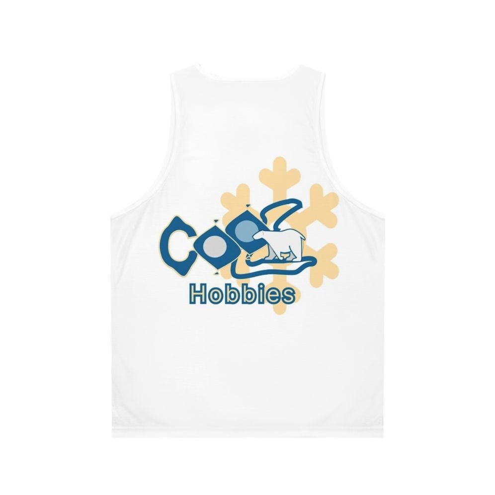 Unisex tank top for hobby enthusiasts - Back