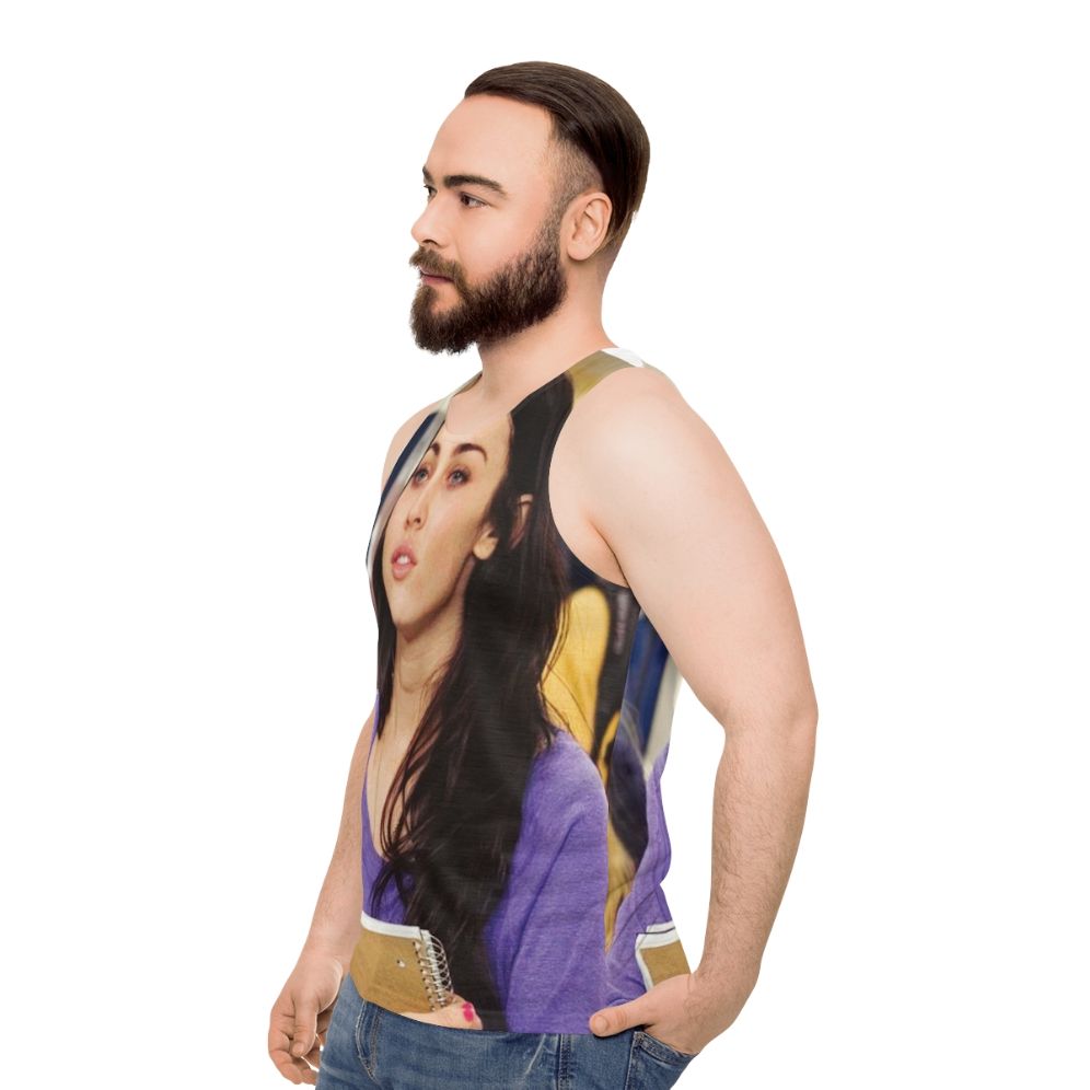 Unisex 'So Tired' movie-inspired graphic tank top - men side