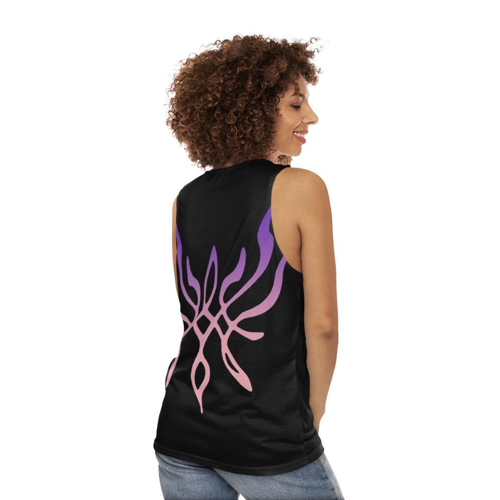 Fire Emblem Three Houses Crest of Flames Unisex Tank Top - women back