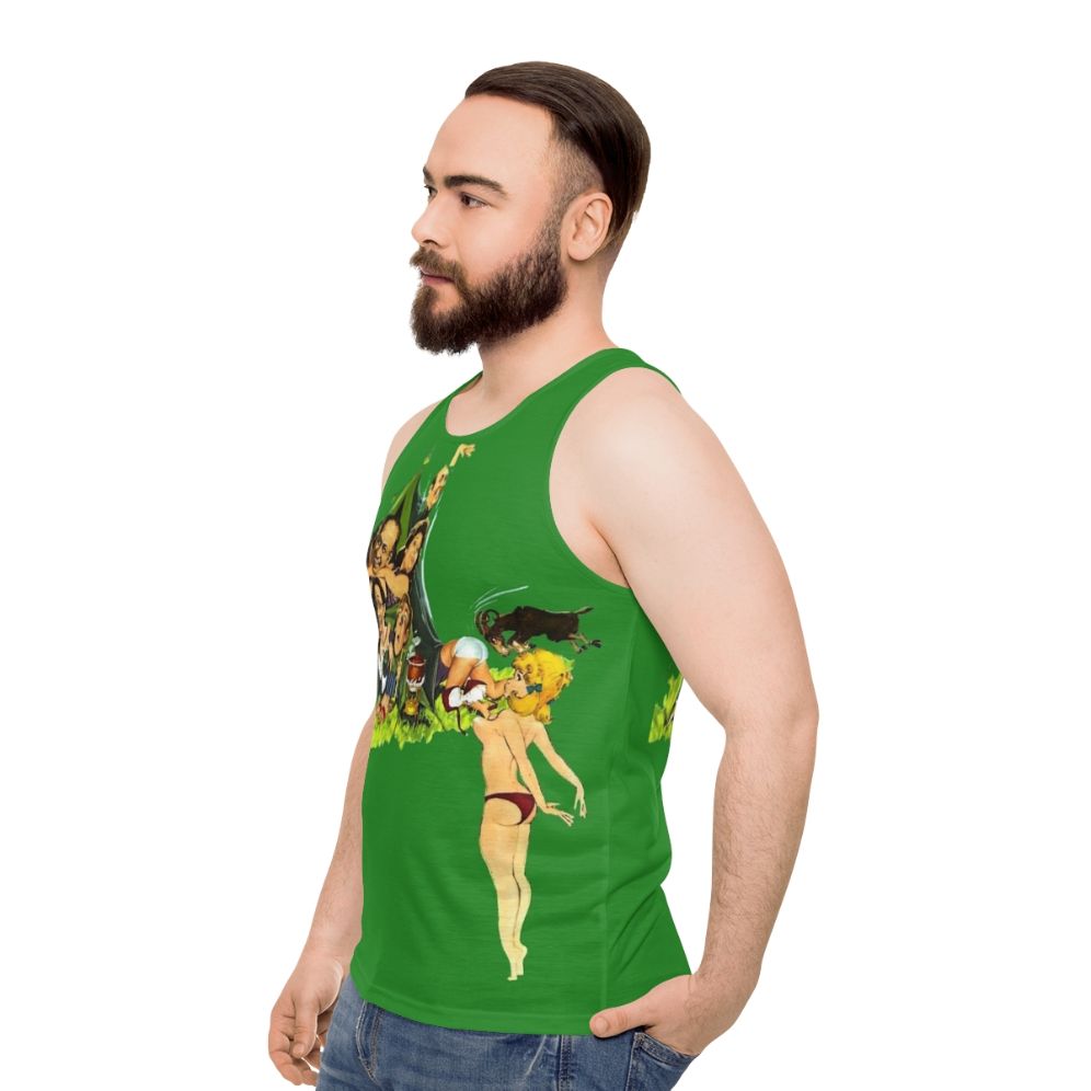 Vintage '60s Carry On Unisex Tank Top - men side