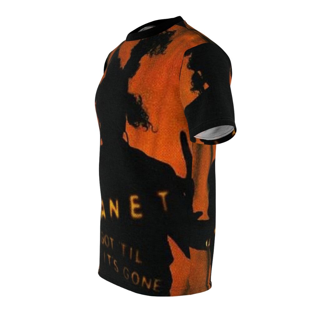 90s inspired Janet Jackson inspired all-over-print t-shirt - men left