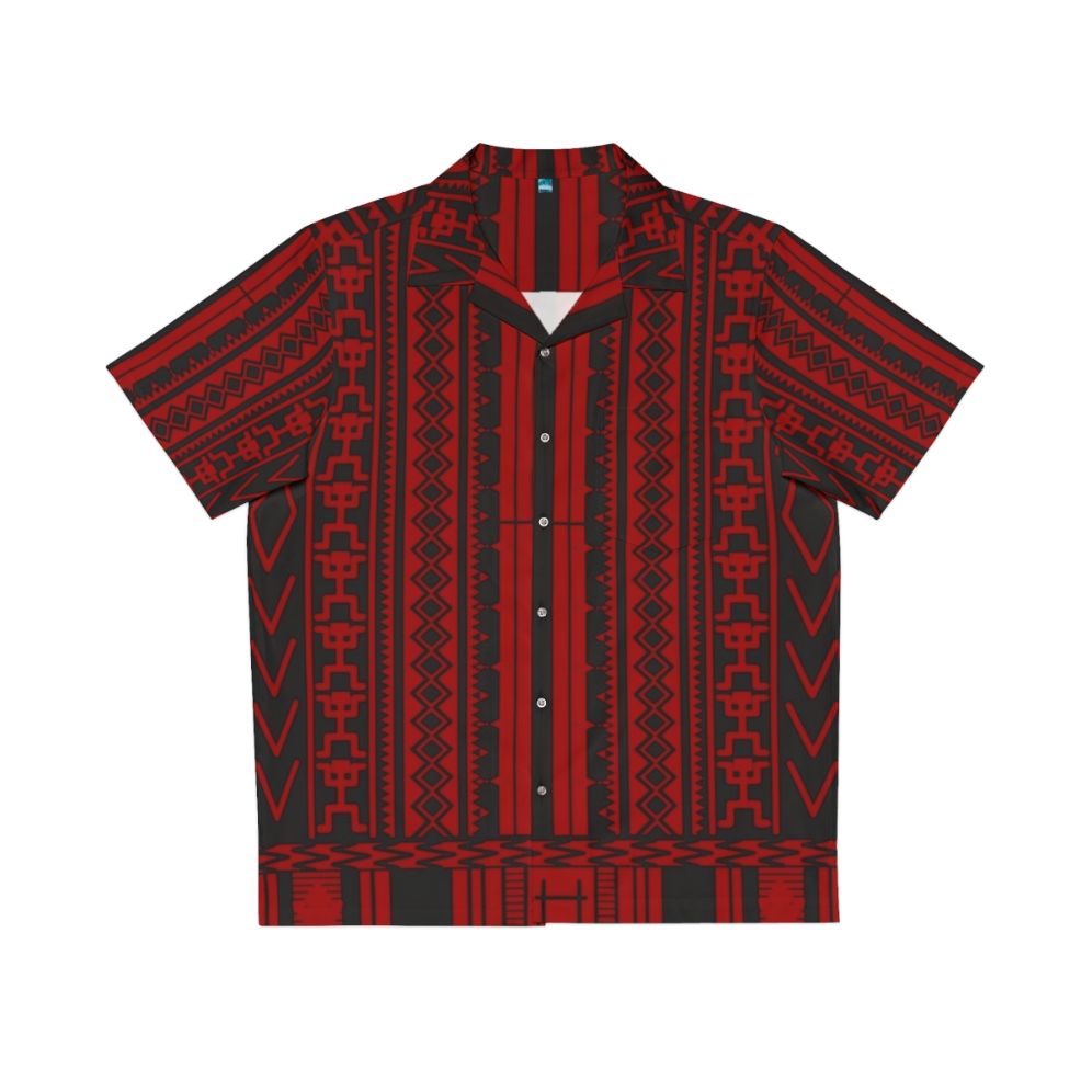 Ifugao Weave Hawaiian Shirt with Vibrant Tribal Patterns