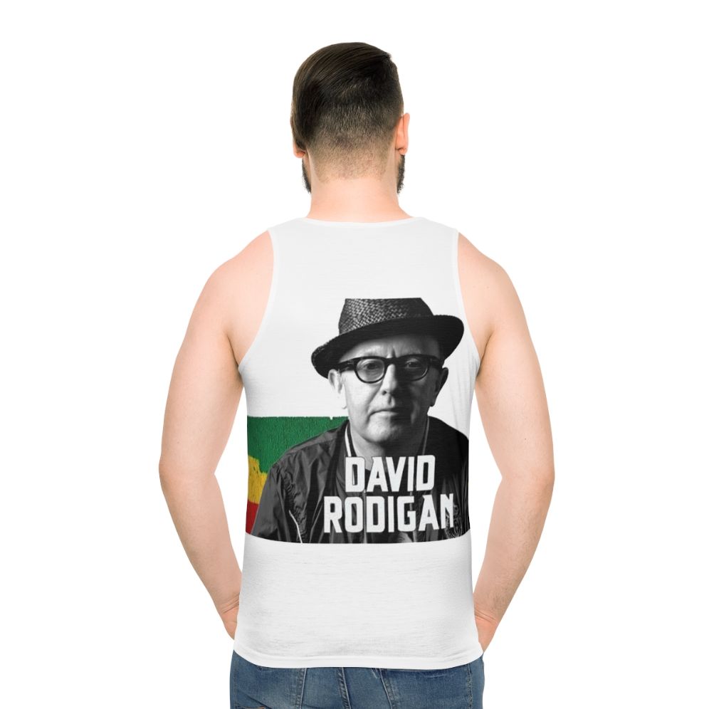 David Rodigan Unisex Tank Top - men back