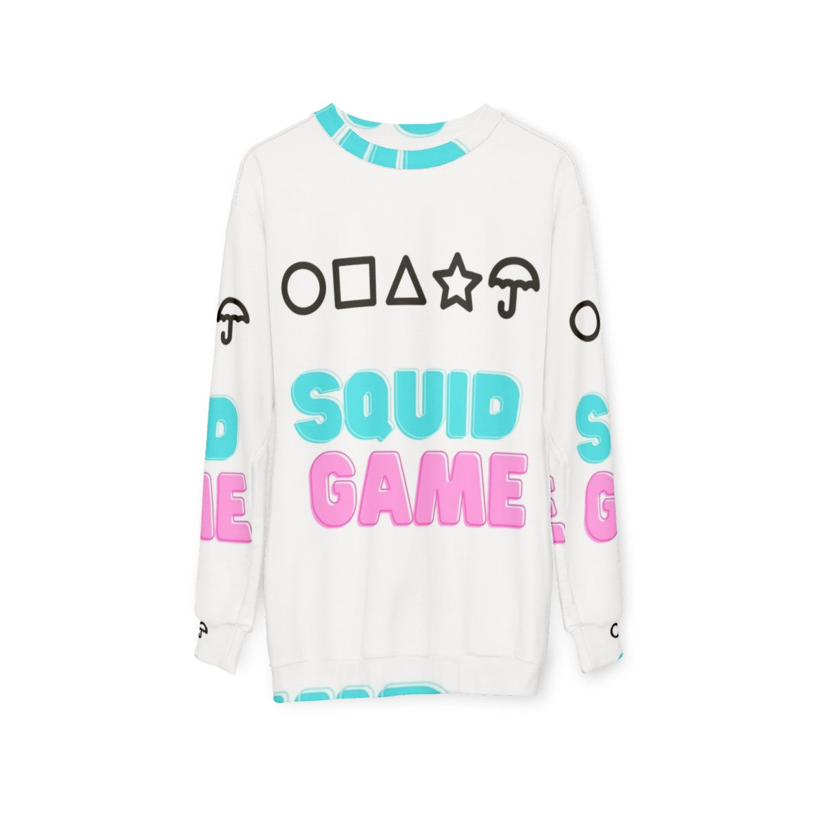 Squid Game Inspired Sweatshirt - hanging