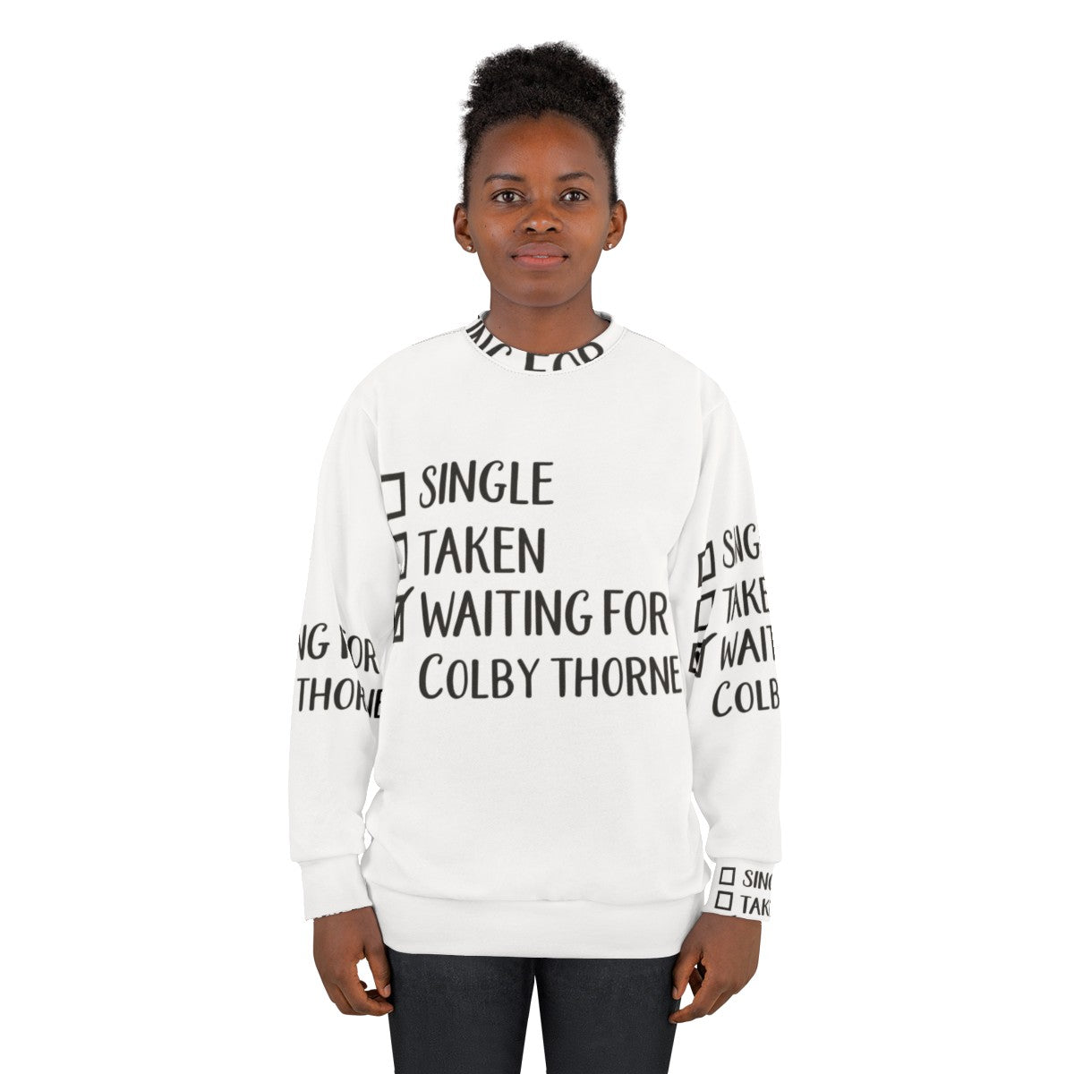 Colby Thorne Home and Away Australian TV Show Sweatshirt - women