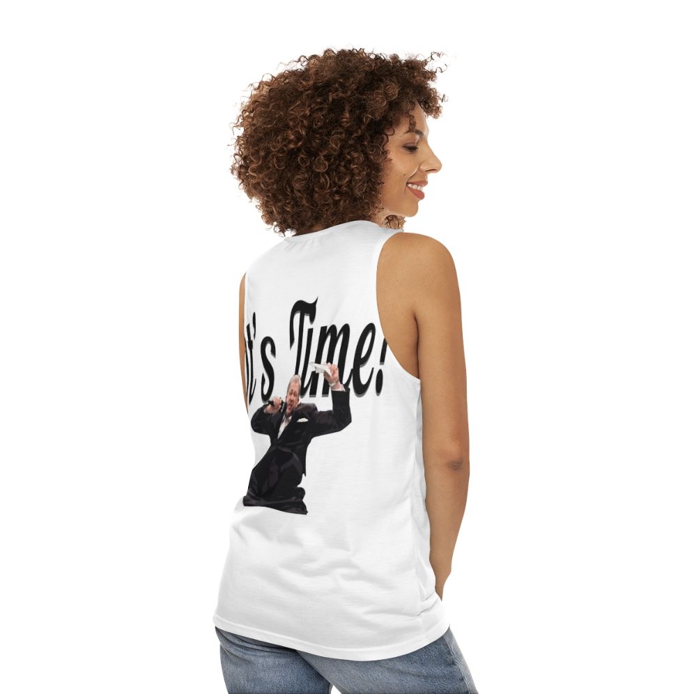 Veteran Voice of the Octagon Unisex MMA Tank Top - women back