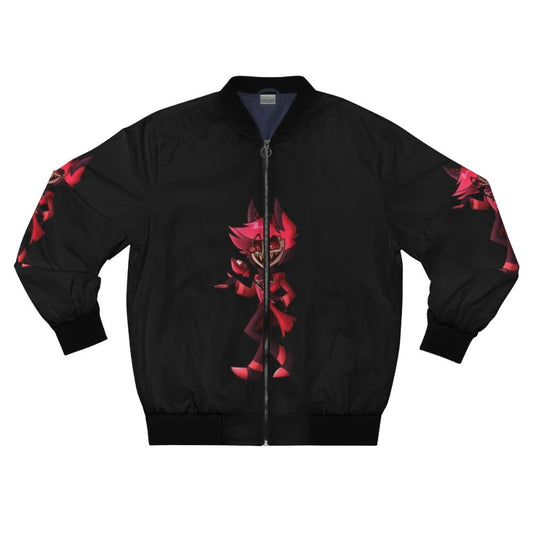 Alastor demon bomber jacket from Hazbin Hotel