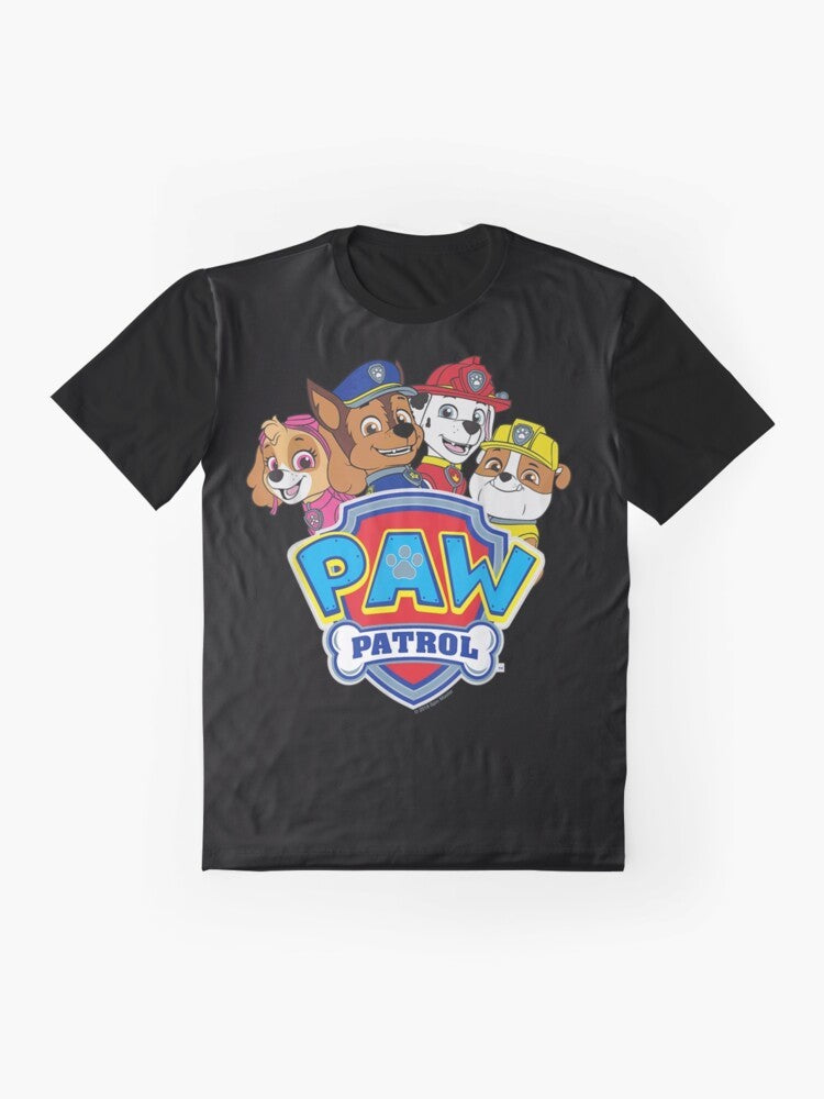 Paw Patrol Group Graphic T-Shirt for Kids - Flat lay