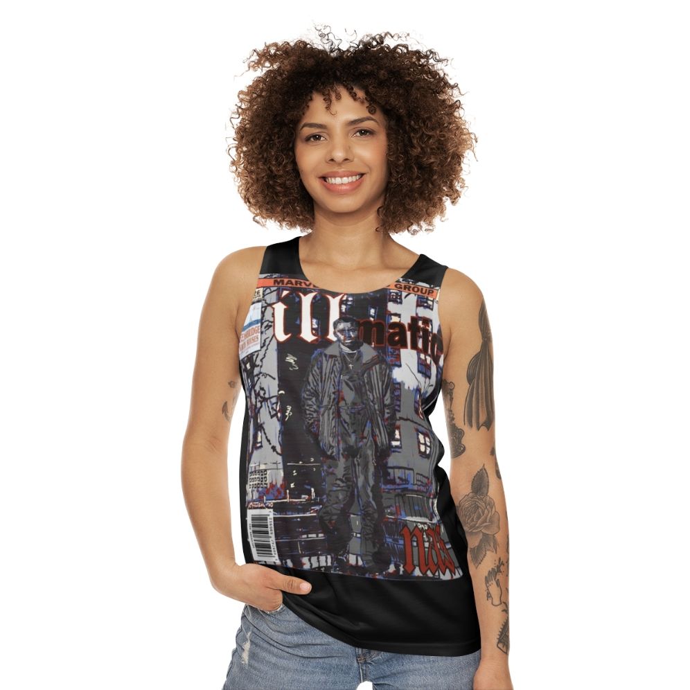 Nas Illmatic Comic Unisex Tank Top - women