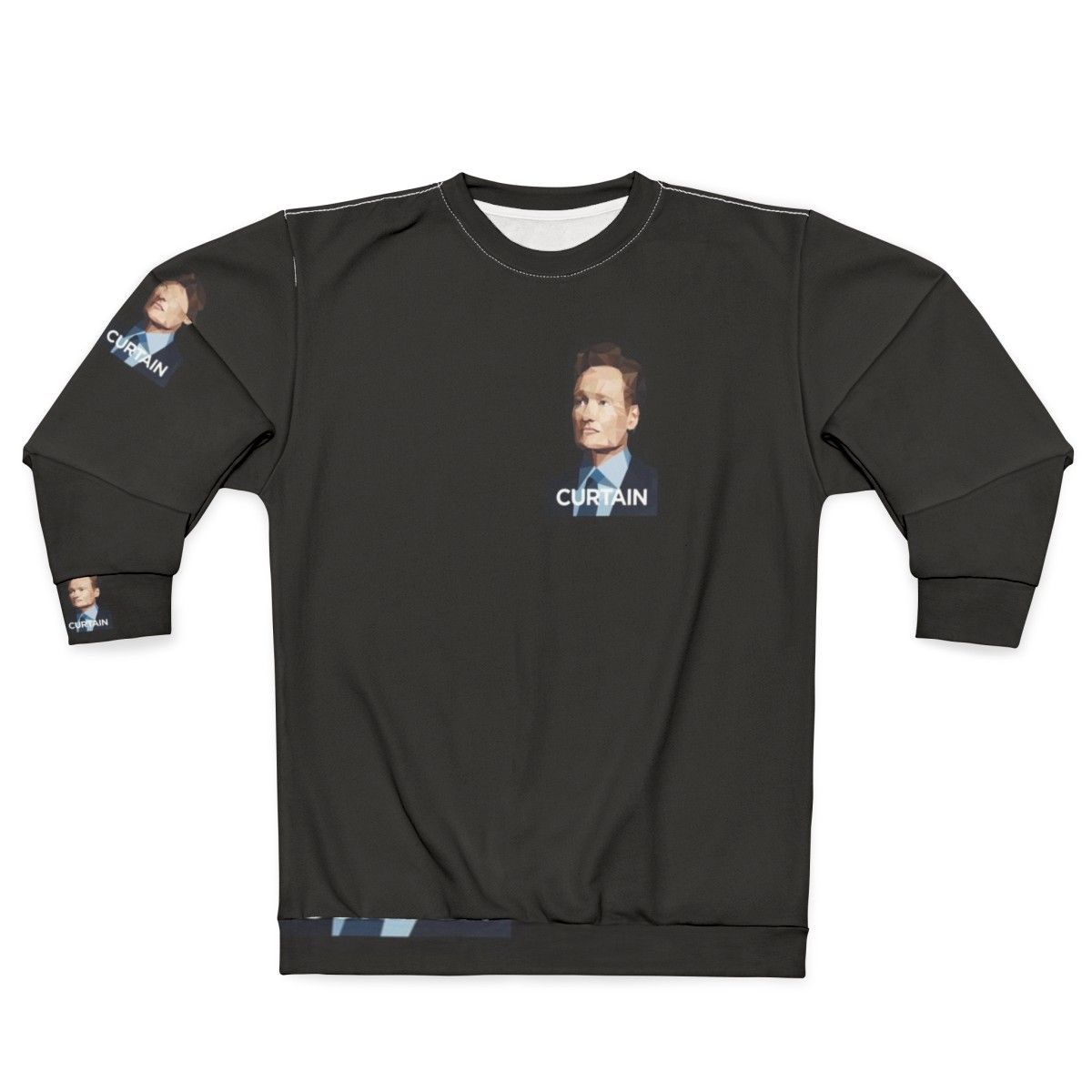 Conan O'Brien Curtain Portrait Sweatshirt