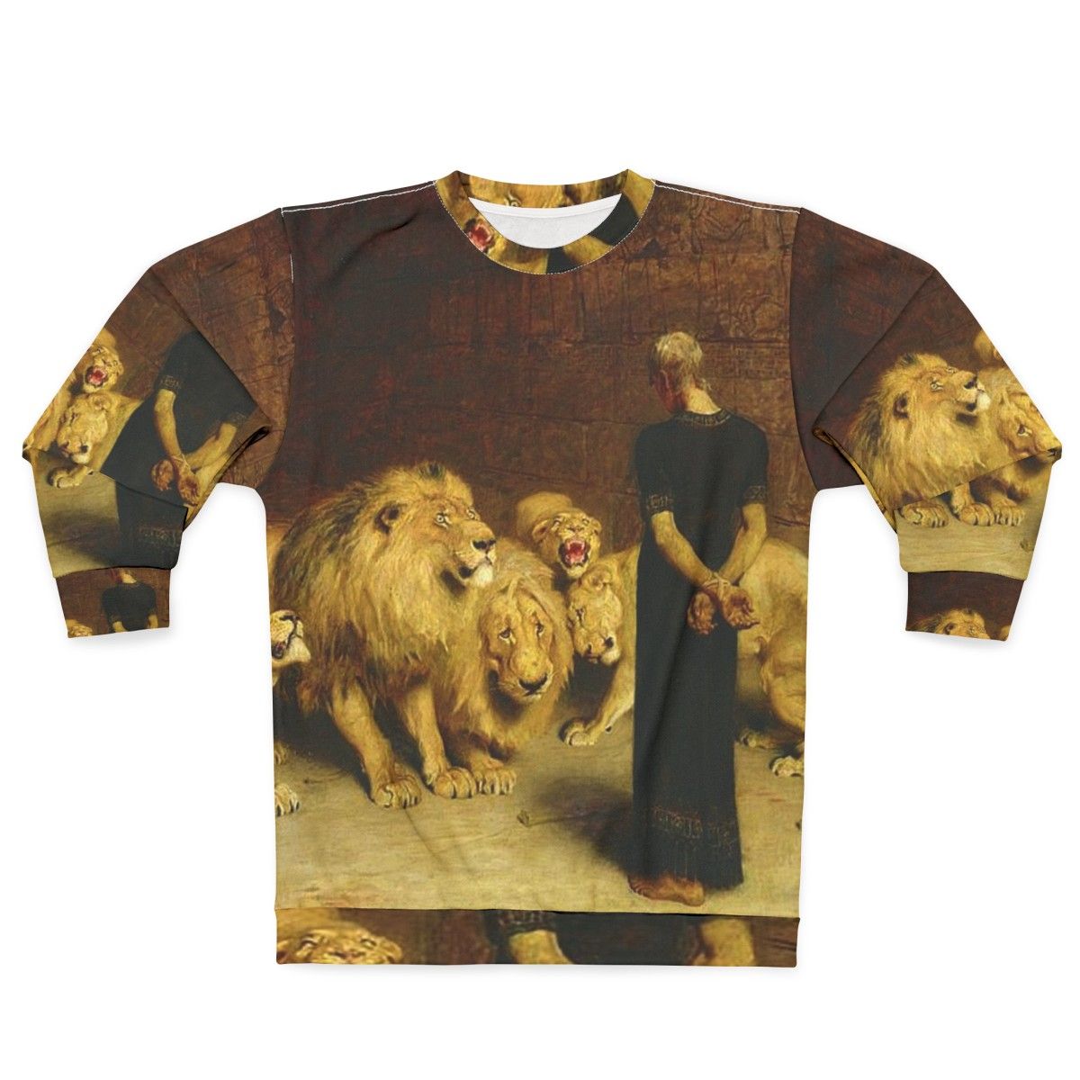 Christian Biblical Daniel in the Lions Den Sweatshirt