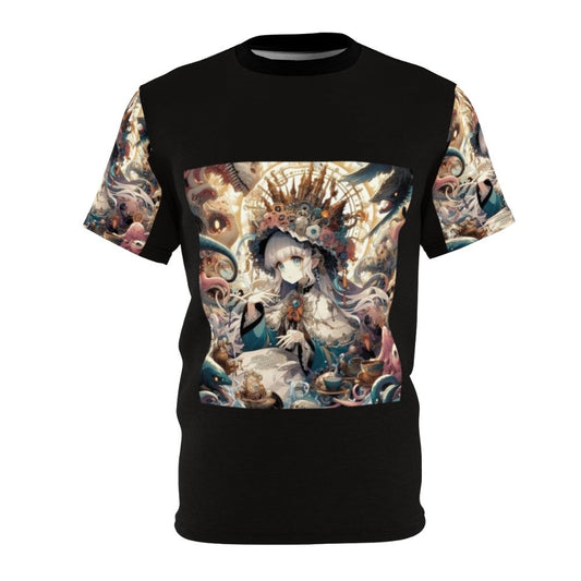 Stylish t-shirt with anime-inspired design featuring a beautiful anime girl character