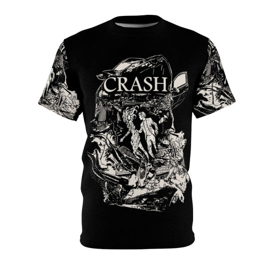 Retro-style graphic tee inspired by the 1996 film "Crash" directed by David Cronenberg