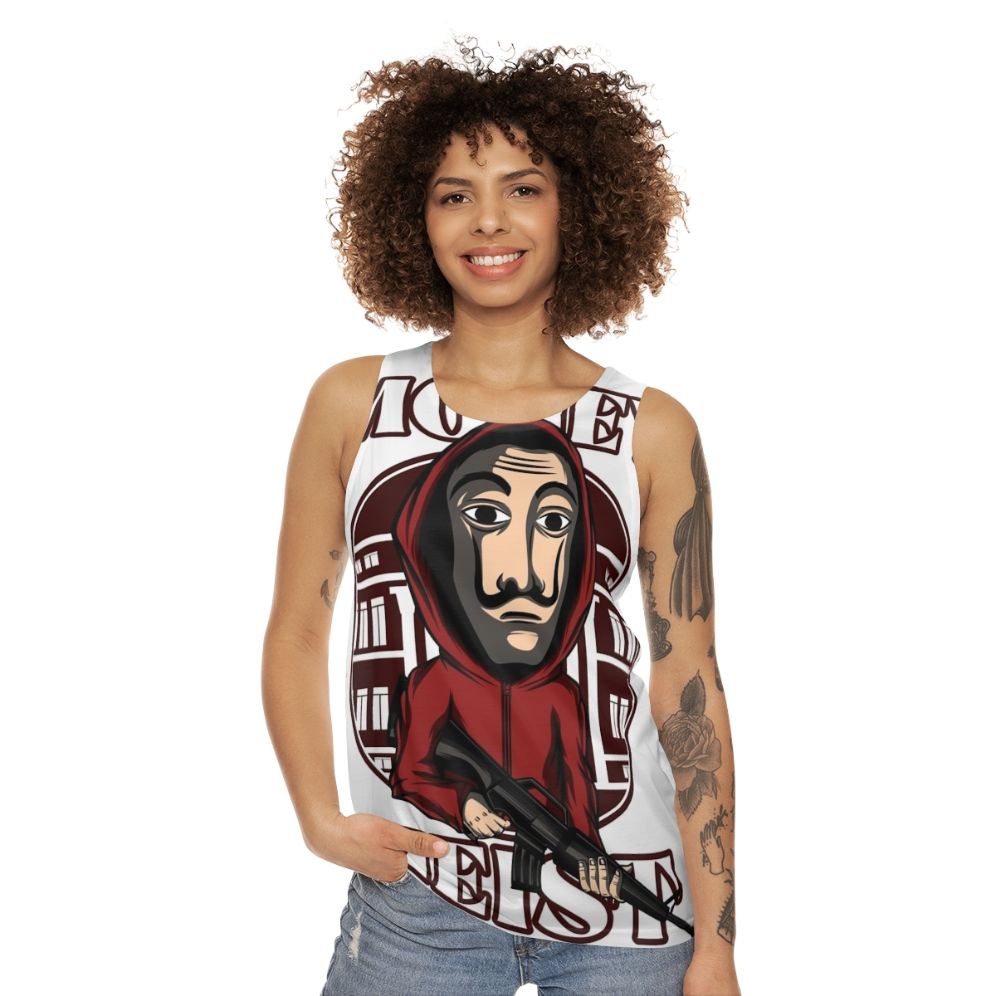 Money Heist Unisex Tank Top - women