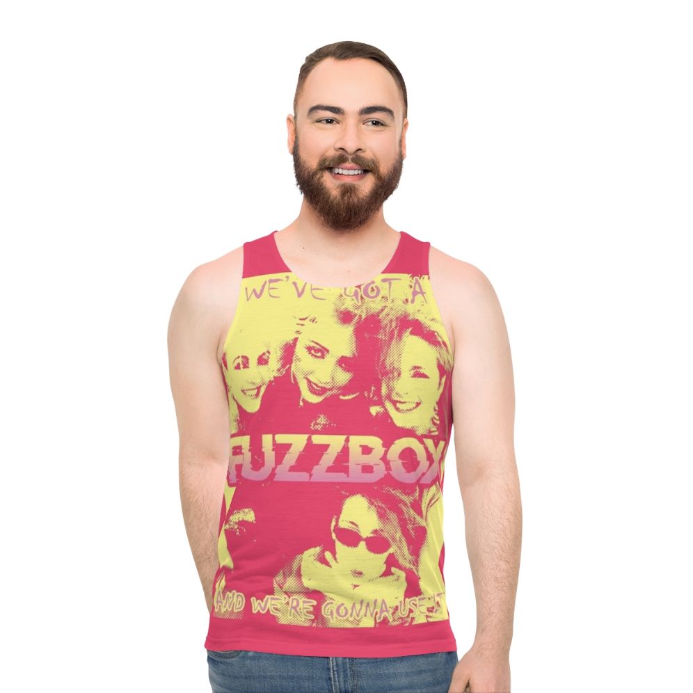 Fuzzbox Unisex 80s Indie Tank Top - men