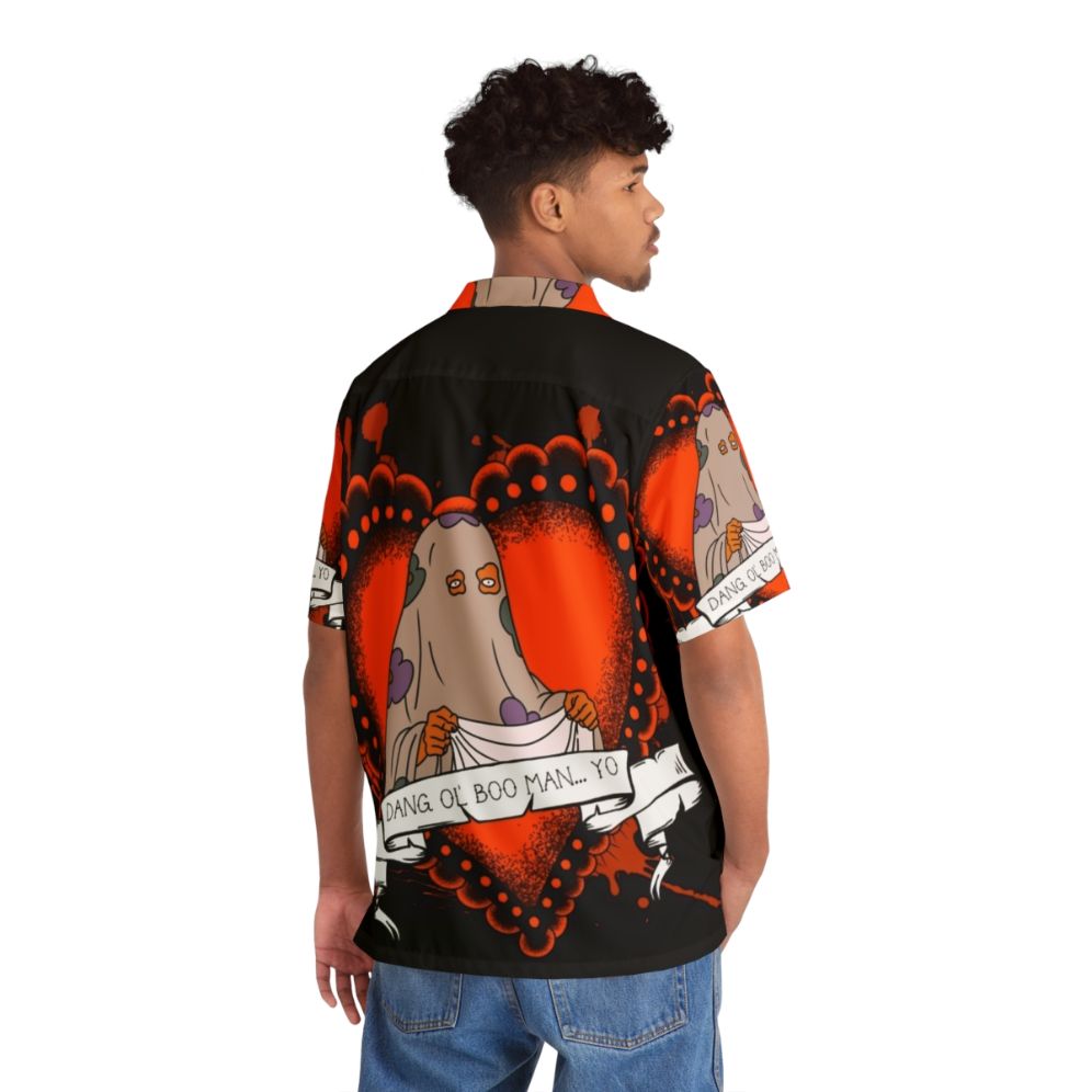 Boomhauer Dang Ol Boo Man Hawaiian Shirt - People Back