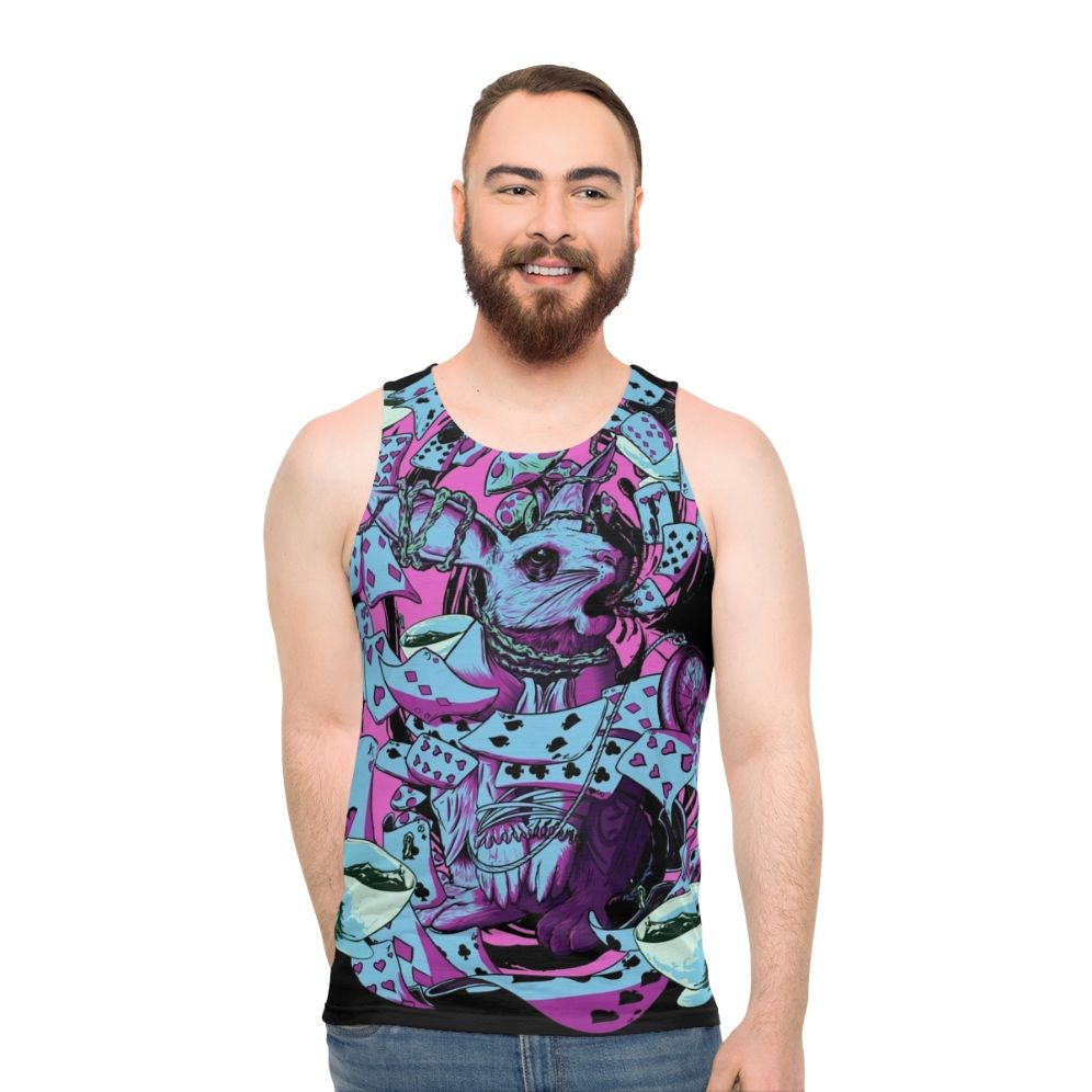 White Rabbit Unisex Tank Top - men