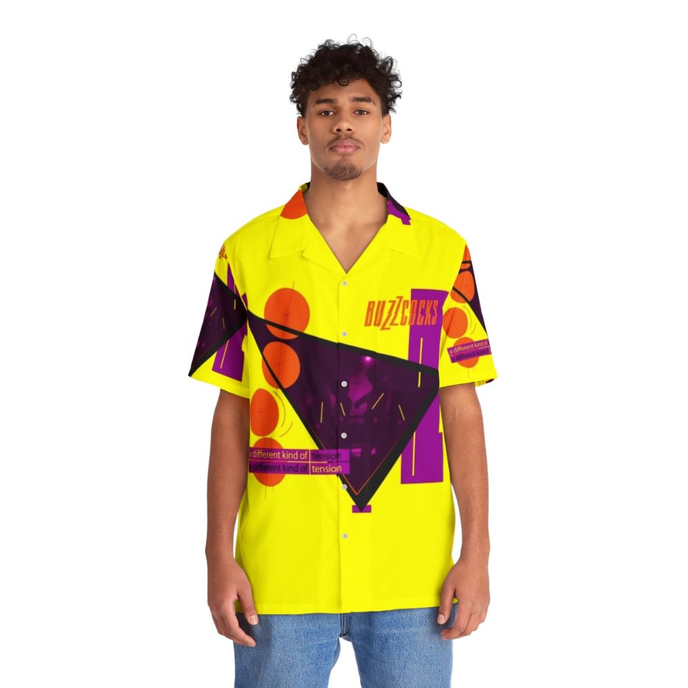 Buzzcocks inspired Hawaiian shirt with pop punk and indie fashion designs - People Front