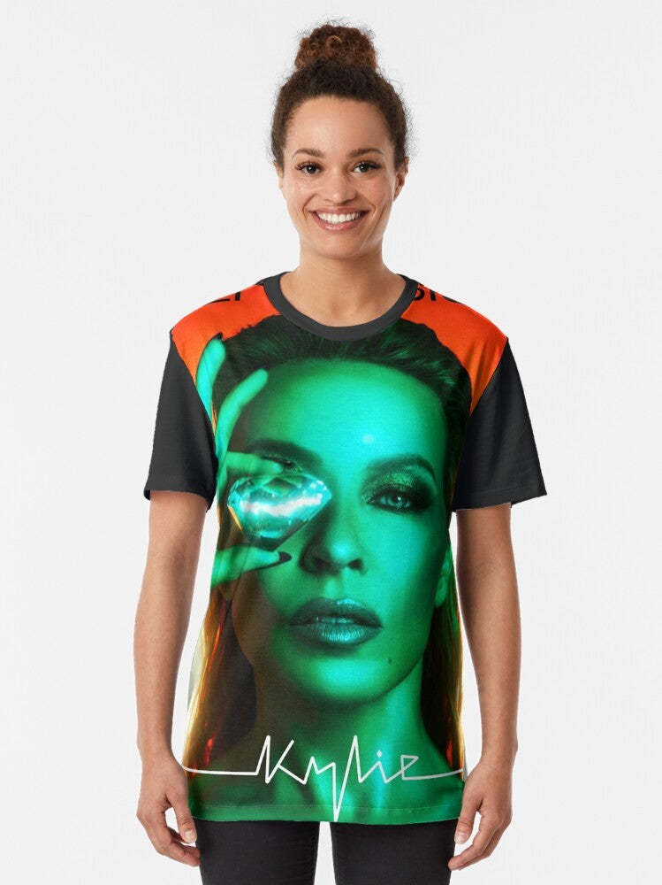 Tension Graphic T-Shirt with Kylie Minogue inspired design - Women