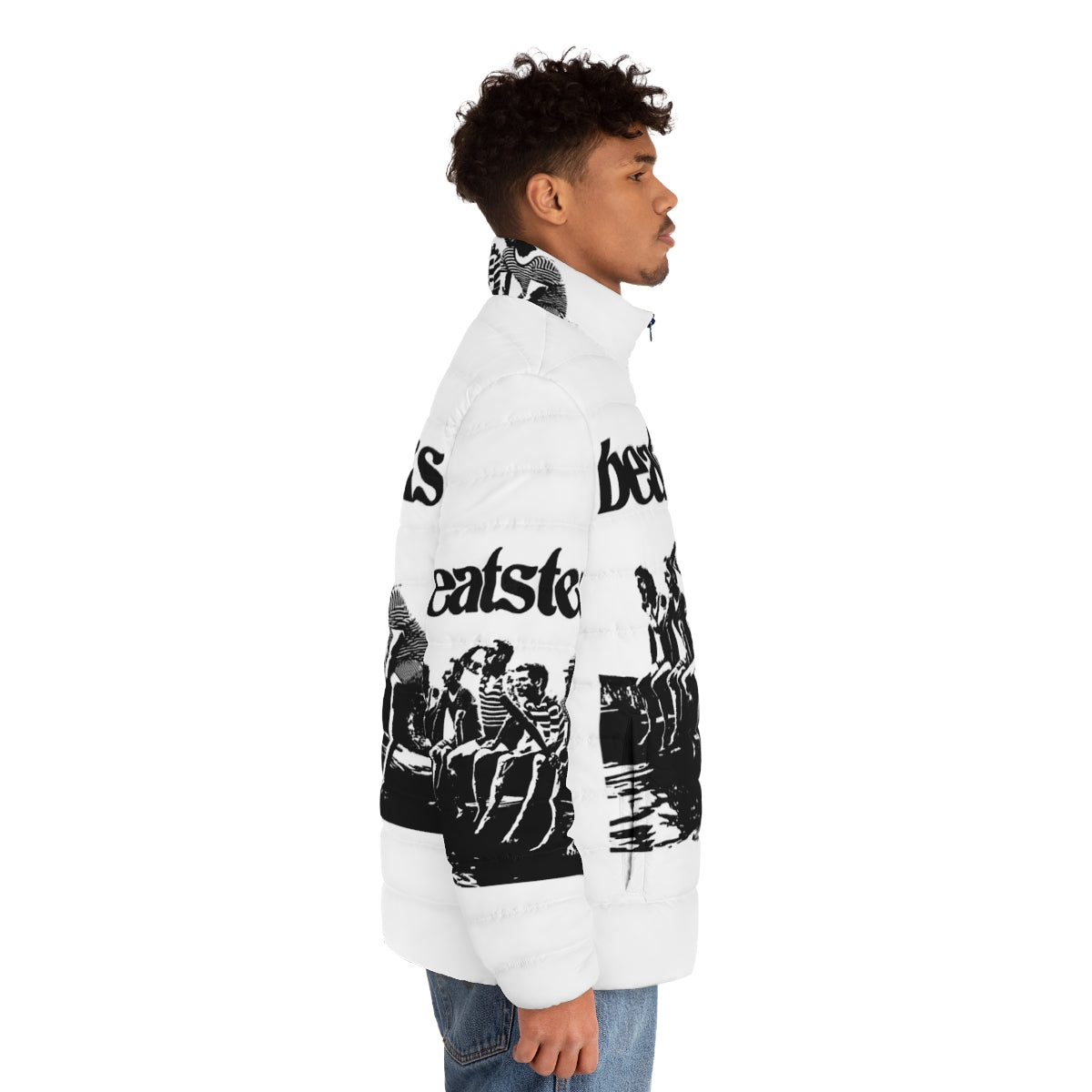 Beatsteaks Faforit Puffer Jacket featuring the German band's logo - men side right