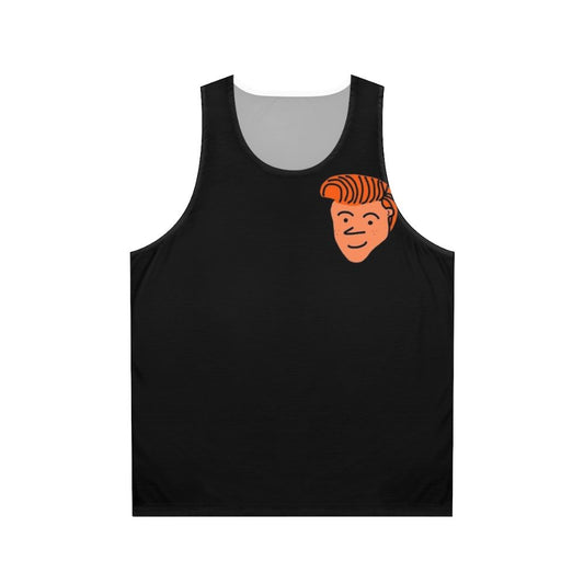 Conan O'Brien cartoon design unisex tank top