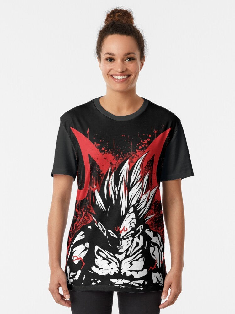 Majin Vegeta Graphic T-Shirt - Dragonball Z Inspired - Women