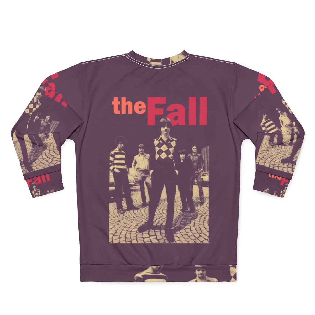 The Fall post-punk band sweatshirt - Back