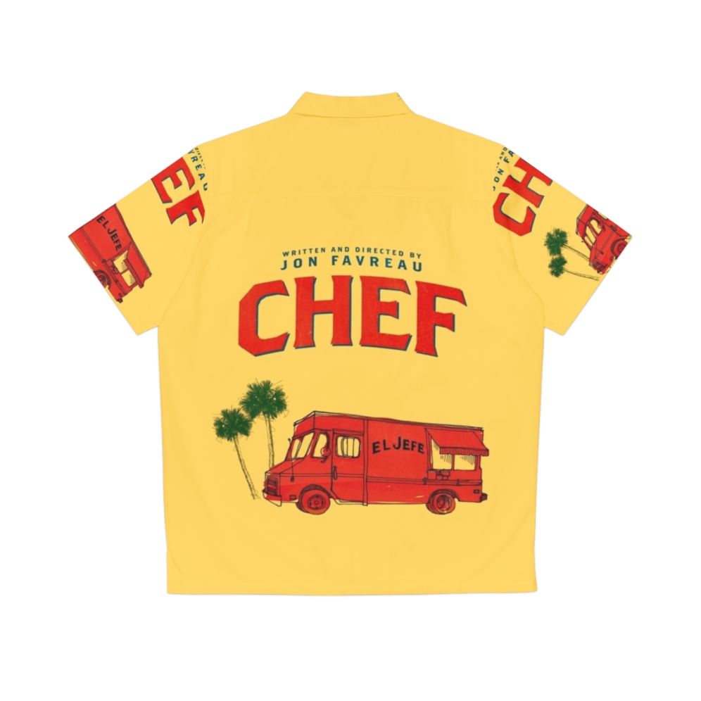 El Jefe Food Truck Hawaiian Shirt - Back