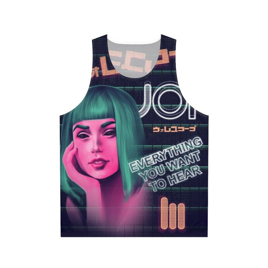 Blade Runner Inspired Unisex Tank Top