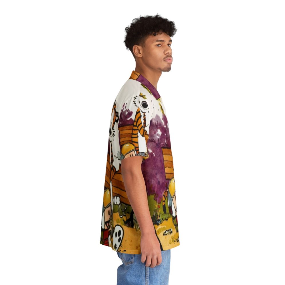 Calvin and Hobbes Hawaiian Shirt - People Pight