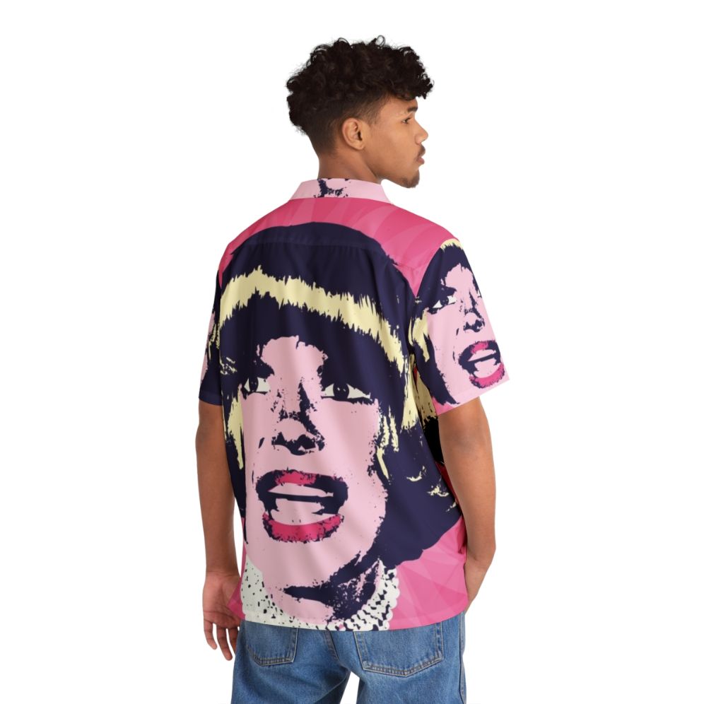 Carol Channing Pop Art Hawaiian Shirt - 80s TV Icon Tribute - People Back