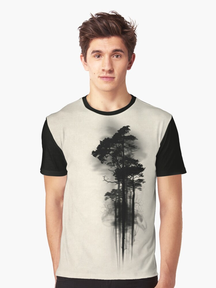 Enchanted Forest Fantasy Graphic T-Shirt - Men