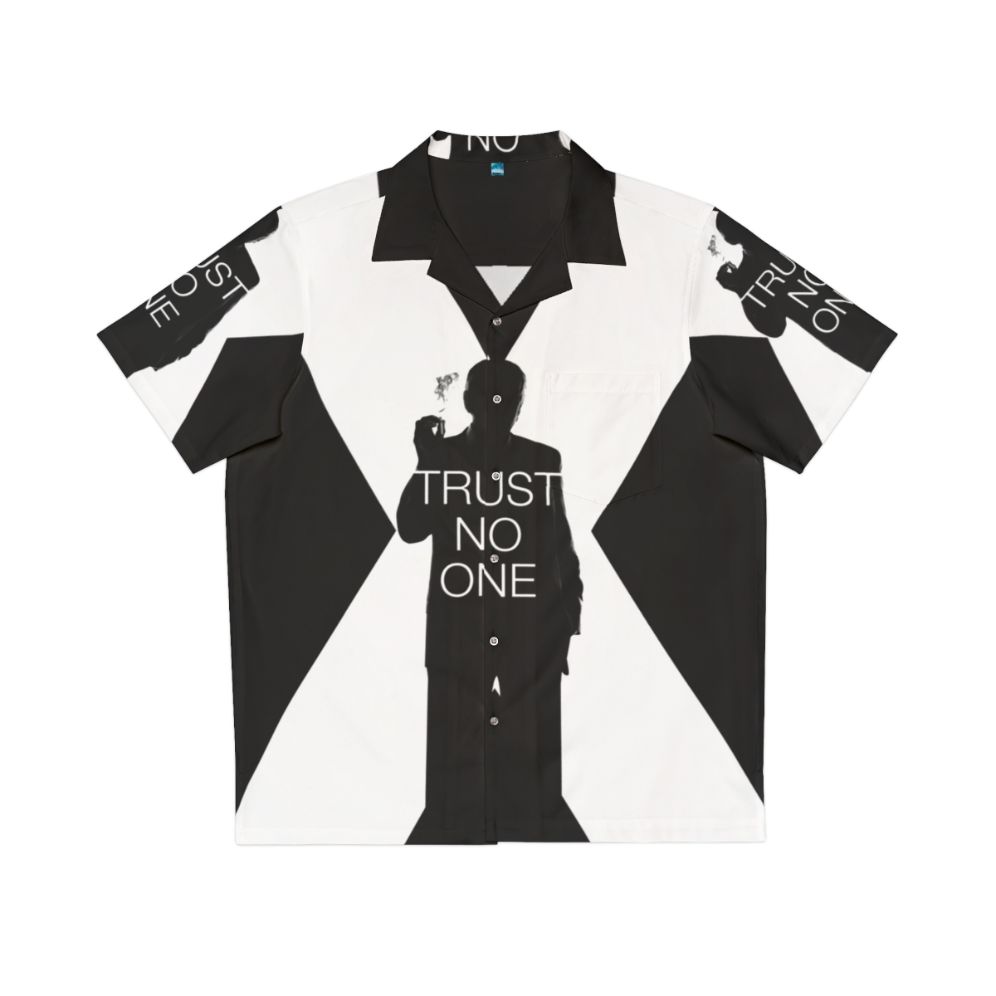 X-Files "Trust No One" Hawaiian Shirt