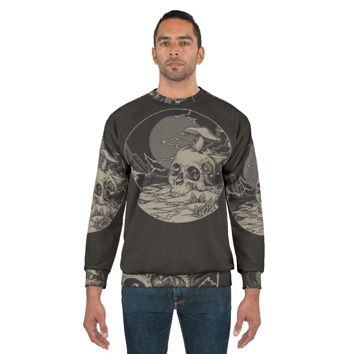 Lost Voyager Psychedelic Cosmic Sweatshirt - men