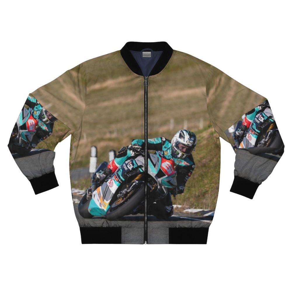 Michael Dunlop Bomber Jacket - Motorcycle Motorsport Racing Jacket