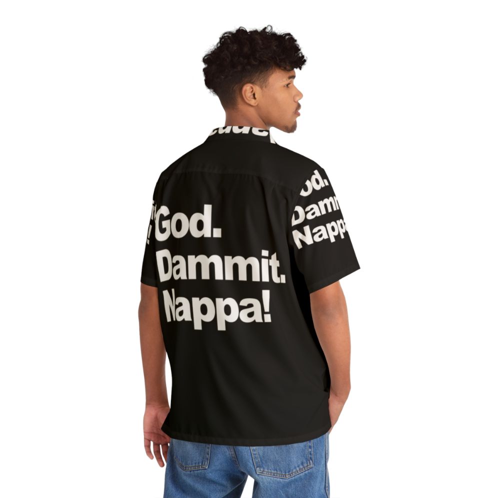 God Dammit Nappa Dragon Ball Z Parody Hawaiian Shirt - People Back